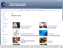 Tablet Screenshot of campuslab.eu